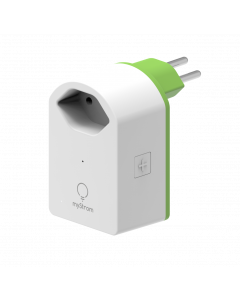 Weiss-grüne WiFi Switch Steckdose