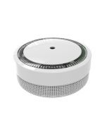 Weisser Rauchmelder mit LED-Licht